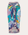 Verdelimon Women's Acapulco Printed Pareo Polyester