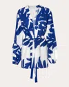 Verdelimon Women's Dahlia Palms Cover-up Robe