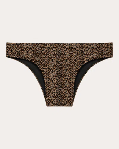 Verdelimon Women's Tunas Leopard Bikini Bottoms In Multi