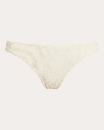 Verdelimon Women's Tunas Textured Bikini Bottoms In Neutral