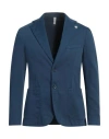 Verdera Man Blazer Blue Size 38 Cotton, Elastane
