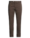 Verdera Man Pants Chocolate Brown Size 38 Cotton, Elastane