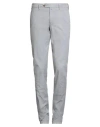 Verdera Man Pants Light Grey Size 30 Cotton, Elastic Fibres In Gray