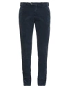 Verdera Man Pants Midnight Blue Size 38 Cotton, Elastane