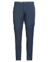 Verdera Man Pants Midnight Blue Size 40 Cotton, Elastic Fibres