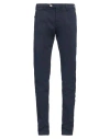 Verdera Man Pants Navy Size 30 Cotton, Elastane In Navy Blue