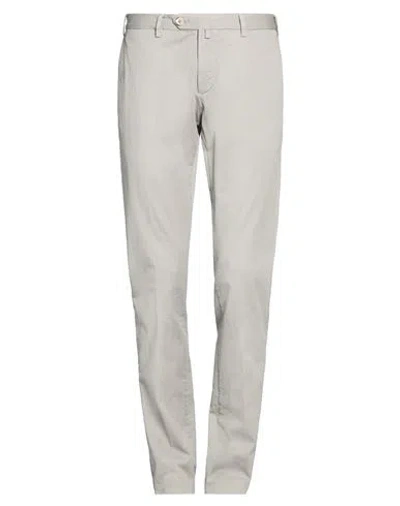 Verdera Man Pants Taupe Size 32 Cotton, Elastane In White