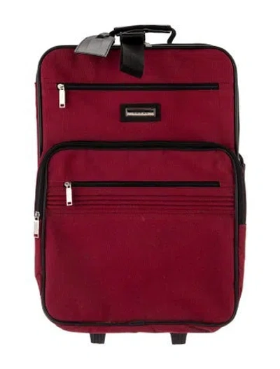 Pre-owned Verdi Suitcase In Red