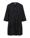 Verdissima Short Dresses In Black