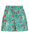 Verdissima Woman Shorts & Bermuda Shorts Turquoise Size M Viscose In Blue