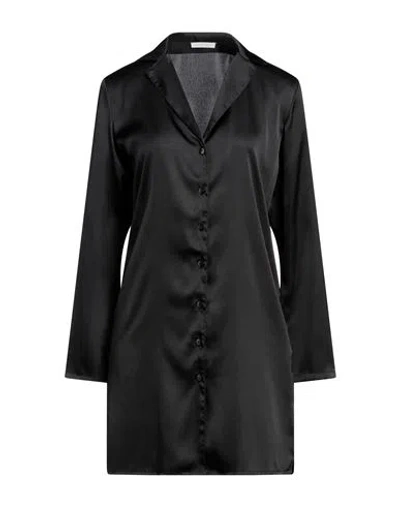 Verdissima Woman Sleepwear Black Size L Polyester