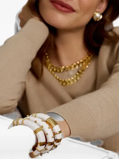 Verdura Mondello Bangle Bracelet In Transparent