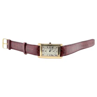 Pre-owned Verdura Vintage 18k Gold Watch In Multi