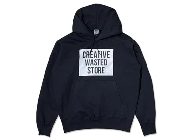 Pre-owned Verdy Men's  X Creative Drug Store Hoodie In Black