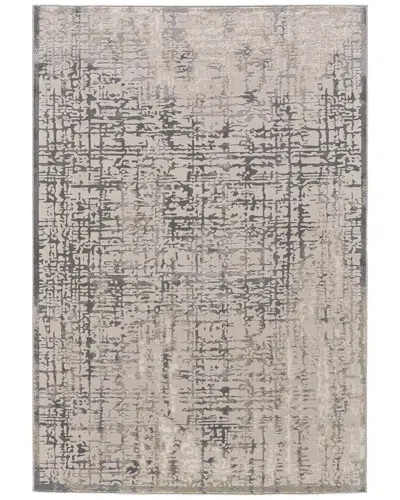 Verlaine Alexander Contemporary Watercolor Rug In Black