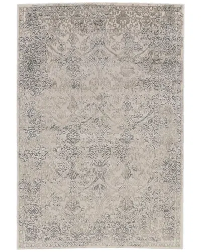 Verlaine Alexander Distressed Ornamental Rug In Brown