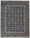 VERLAINE VERLAINE BASHYR NORDIC HAND KNOT WOOL RUG