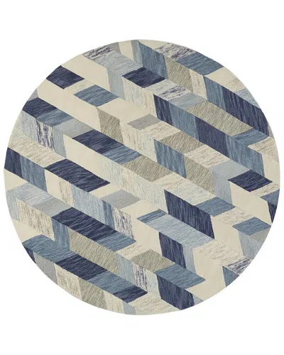 Verlaine Binada Tufted Graphic Chevron Rug