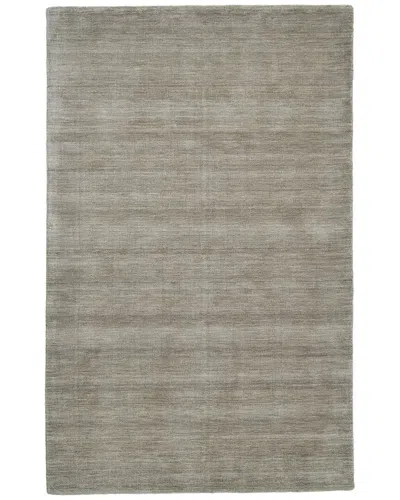 Verlaine Celano Hand Woven Marled Wool Rug In Gray