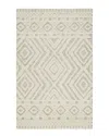 Verlaine Elika Moroccan Wool Rug In Ivory