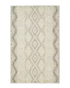 Verlaine Elika Moroccan Wool Tufted Rug In Ivory
