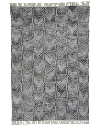 VERLAINE VERLAINE ELSTOW ECO-FRIENDLY MOROCCAN CHEVRON RUG