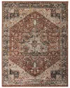 VERLAINE VERLAINE ENNIS SPACE DYED MEDALLION RUG