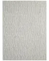 Verlaine Fadden Minimalist Abstract Wool Accent Rug