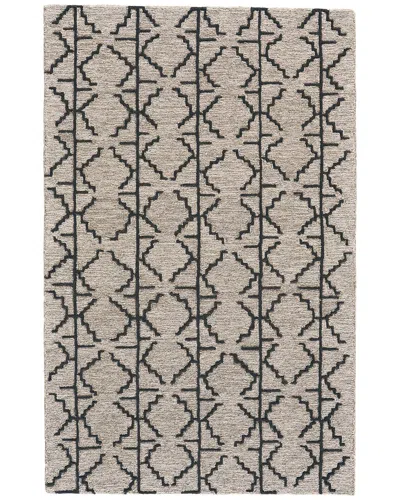 Verlaine Fadden Minimalist Natural Wool Accent Rug In Neutral
