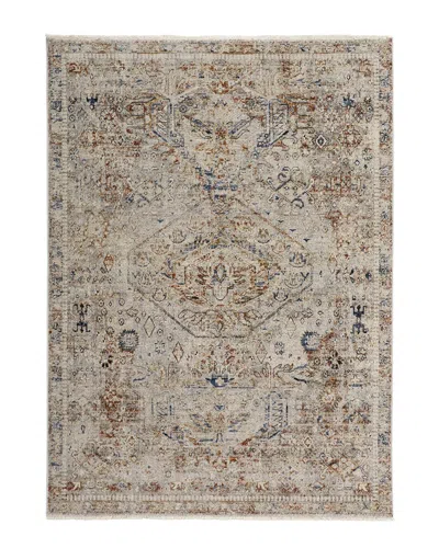 Verlaine Frencess Oriental Gray/blue Rug In Grey