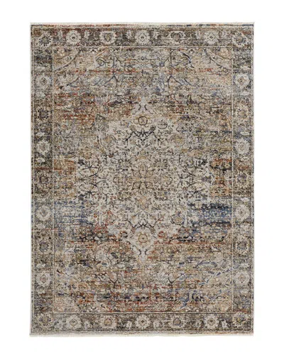 Verlaine Frencess Oriental Orange/blue Rug