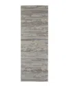Verlaine Kayden Contemporary Streak/painterly Rug In Ivory