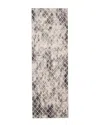 VERLAINE VERLAINE KIBA DISTRESSED DIAMONDS RUG