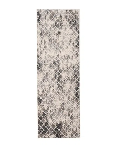 VERLAINE VERLAINE KIBA DISTRESSED DIAMONDS RUG