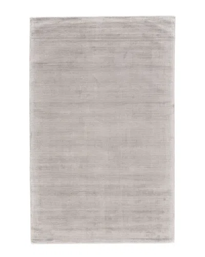Verlaine Knox Plush Viscose Hand Loomed Accent Rug In Brown