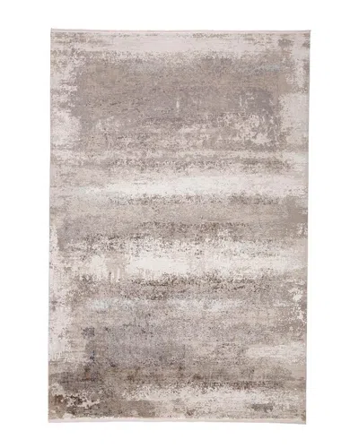 Verlaine Lindstra Gradient Watercolor Rug In Brown