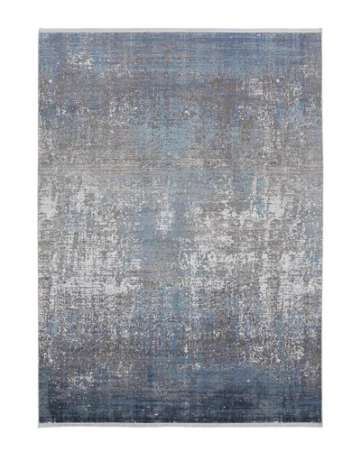 Verlaine Lindstra Gradient Watercolor Rug In Blue