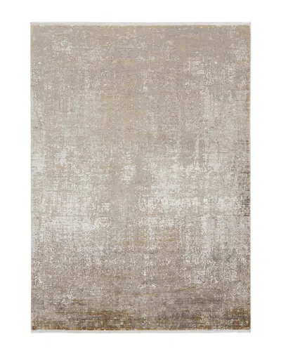 Verlaine Lindstra Gradient Watercolor Rug In Brown