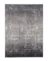 Verlaine Lindstra Gradient Watercolor Rug In Grey