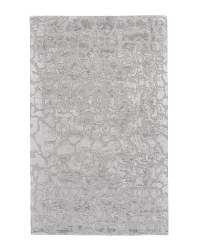 Verlaine Malawi Lustrous Tufted Abstract Rug In Gray