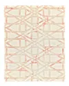 VERLAINE VERLAINE MARENGO GEOMETRIC PATTERNED WOOL RUG