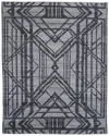 Verlaine Norris Hand-knotted Rug In Blue