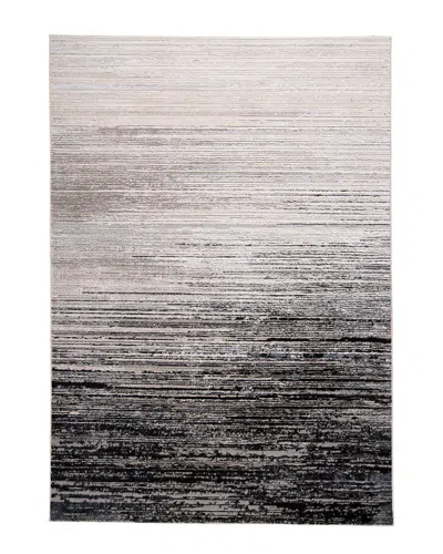 Verlaine Orin Gradient Textured Metallic Rug In Gray