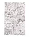 Verlaine Palatez Lustrous Distressed Wool Accent Rug