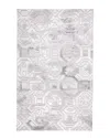 Verlaine Palatez Lustrous Geometric Wool Accent Rug