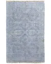 Verlaine Ramey Hand-woven Rug In Blue