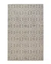 Verlaine Veran Geometric Lattice Print Rug In Neutral