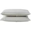 Verlee Cotton Percale Set Of 2 Standard Shams In Glacier