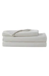 Verlee Cotton Sateen Sheet Set In White