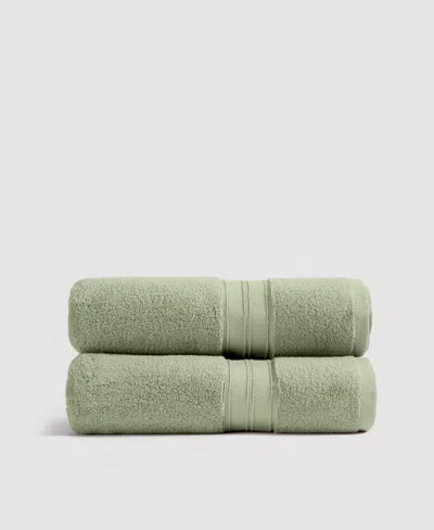Verlee Organic Classic Turkish Cotton Towels Sage